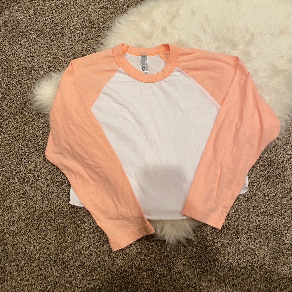 American apparel cropped top